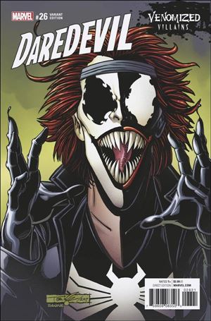 Daredevil (2016) issue 26-B Tom Lyle Venomized Villains Cover