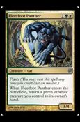 Magic the Gathering: Duel Decks: Ajani vs. Nicol Bolas card 12 Fleetfoot Panther