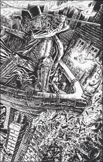 Captain Swing and the Electrical Pirates of Cindery Island issue 1-G Pure Art Cover 1/500