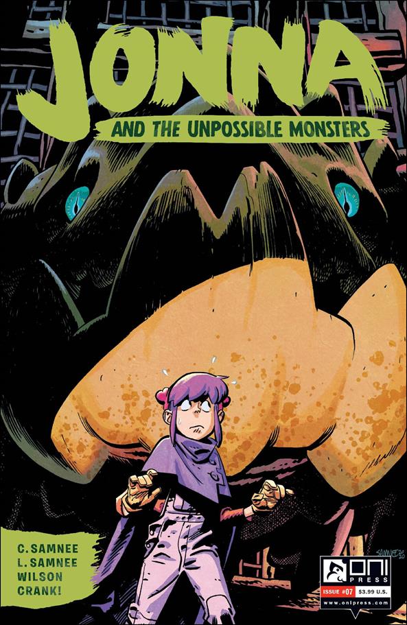 Jonna and the Unstoppable Monsters issue 7 Chris Samnee Cover