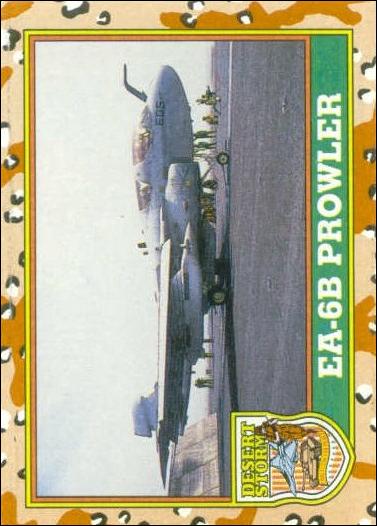 Desert Storm: Series 1 (Base Set) card 35 EA-6B Prowler