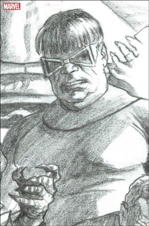 Spider-Man (2022) issue 7-E Alex Ross 1:100 Doctor Octopus Virgin Sketch Cover
