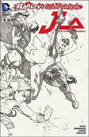 Justice League of America (2015) issue 6-E Unbagged Joe Madureira Sketch Cover