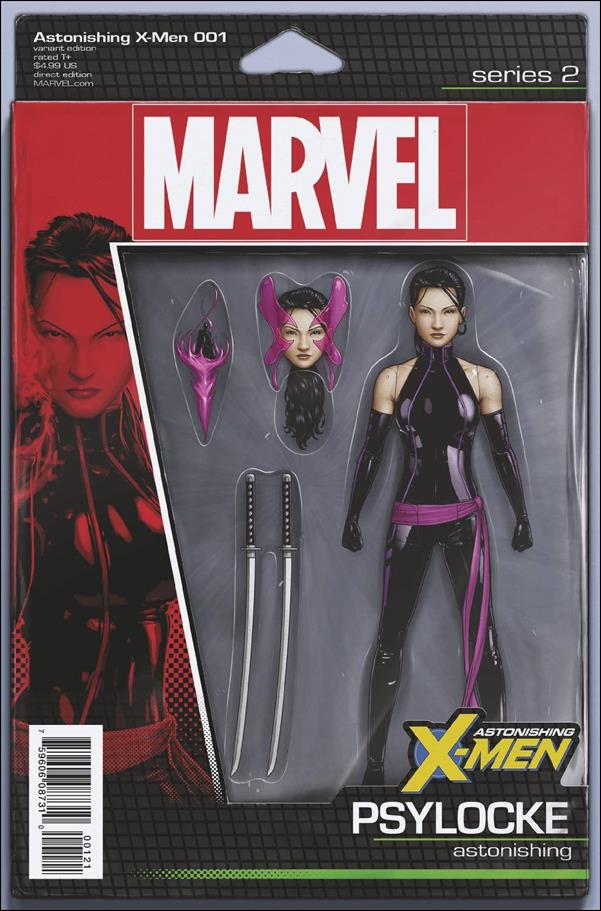 Astonishing X-Men (2017) issue 1-B John Tyler Christopher Action Figure Cover
