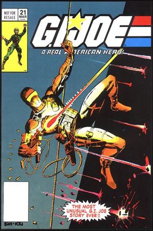 G.I. Joe: A Real American Hero issue 21-G Comic Pack Edition