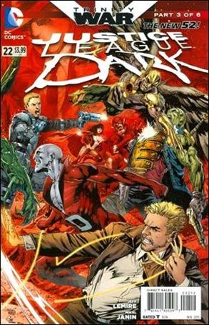 Justice League Dark (2011) issue 22-D Ivan Reis Connecting Red Cover (2nd Printing)