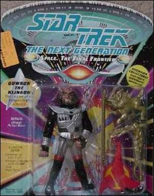 Star Trek: The Next Generation (Series 1) figure 5 Gowron the Klingon (No Gold Trim)