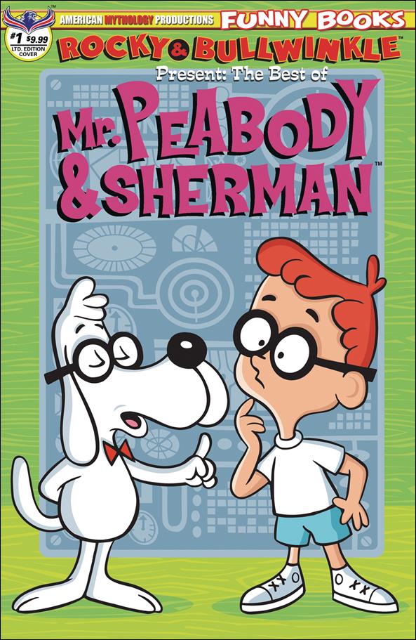 Rocky & Bullwinkle Present: The Best of Mr. Peabody & Sherman issue 1-B Limited Edition Cover