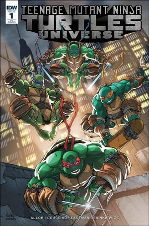 Teenage Mutant Ninja Turtles Universe issue 1-F Eddie Nunez Amazing Comic Con Cover