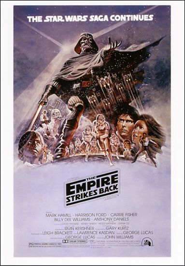 Star Wars: The Empire Strikes Back Widevision (Mini-Posters Subset) card 3 Style B Domestic One-Sheet Poster