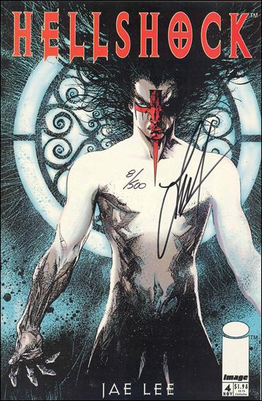 Hellshock (1994) issue 4-C Dynamic Forces Set (signed by Jae Lee) 1/500