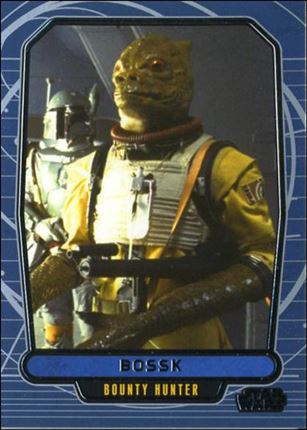 Star Wars Galactic Files (Base Set) card 135 Bossk Bounty Hunter