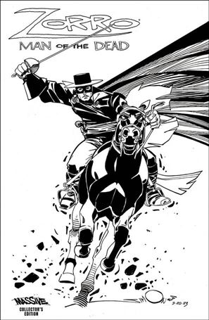 Zorro: Man of the Dead issue 2-F Walt Simonson Unlocked Cover