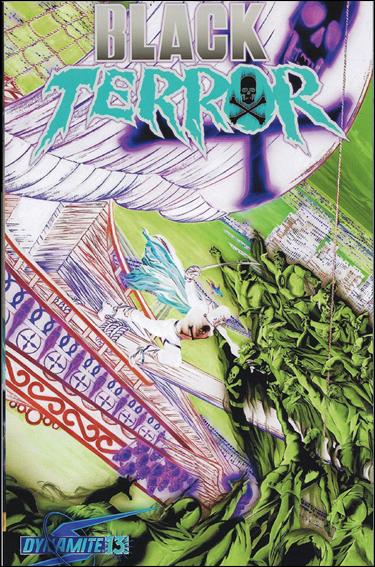 Black Terror (2008) issue 13-C Alex Ross 1:25 Negative Cover