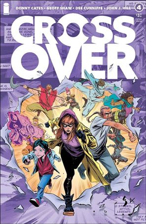 Crossover (2020) issue 4-H Geoff Shaw Purple Cover (2nd Printing)