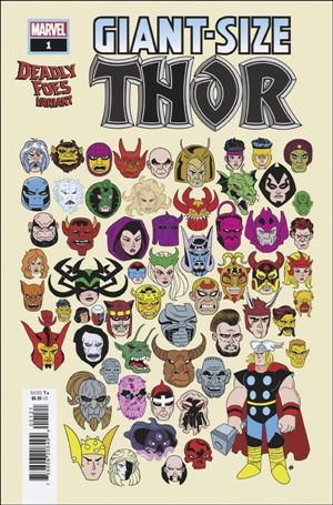 Giant-Size Thor (2024) issue 1-B Dave Bardin "Deadly Foes" Cover