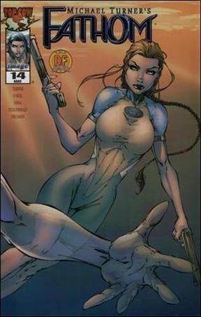 Fathom (1998) issue 14-E Dynamic Forces Blue Foil Cover 1/750