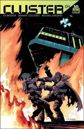 Cluster issue 4 Damian Couceiro Cover