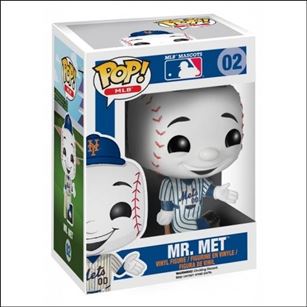 Pop! MLB Mascots figure 2-B Mr. Met (Pinstripes)