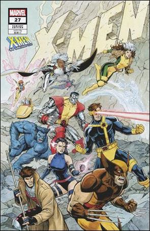 X-Men (2021) issue 27-G Paolo Rivera X-Men 60th Anniversary Cover
