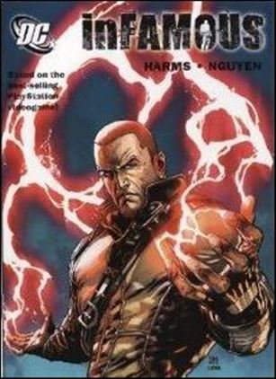 inFAMOUS issue 1-B Red Lightning Cover