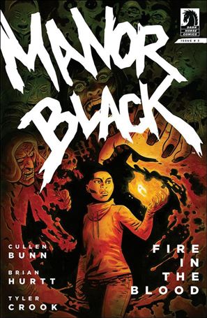 Manor Black: Fire in the Blood issue 3 Brian Hurtt Cover