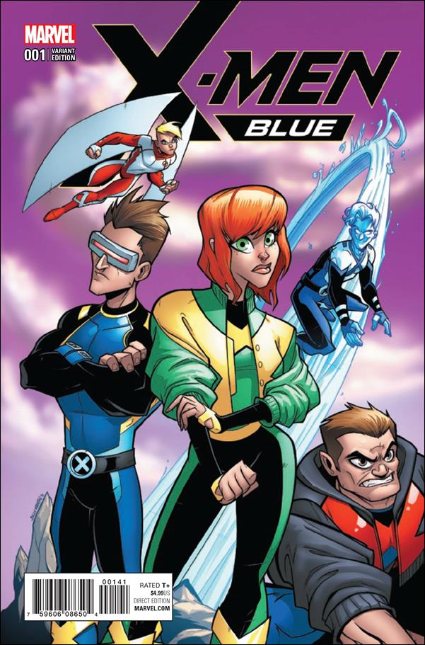 X-Men: Blue issue 1-G Billy Martin 1:50 Cover