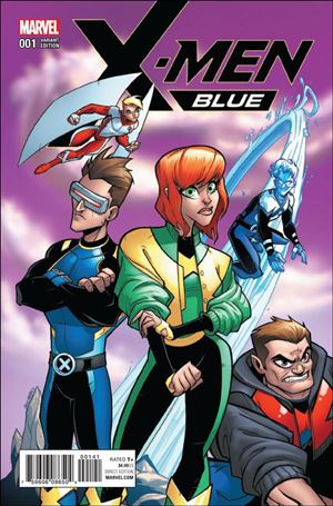 X-Men: Blue issue 1-G Billy Martin 1:50 Cover