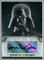 Star Wars Evolution Update Edition (Autograph Subset) card 2 James Earl Jones - Darth Vader