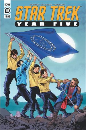 Star Trek: Year Five issue 15 Stephen Thompson Cover