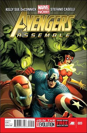 Avengers Assemble (2012) issue 9 Steve McNiven Cover