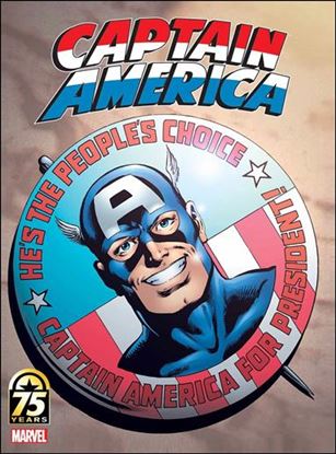 Captain America 75th Anniversary Magazine issue 1-B John Byrne Cover