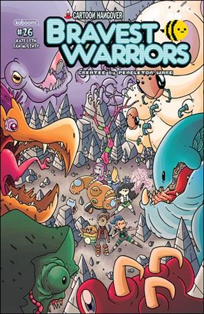 Bravest Warriors issue 26 Ian McGinty Cover