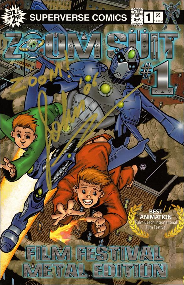 Zoom Suit issue 1-E Billy Dallas Patton Film Festival Metal Cover