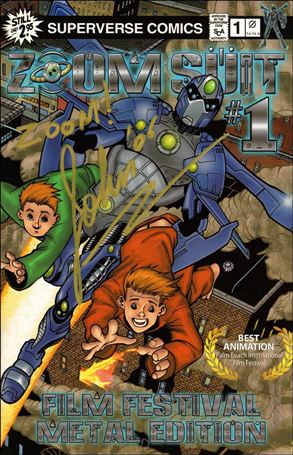 Zoom Suit issue 1-E Billy Dallas Patton Film Festival Metal Cover