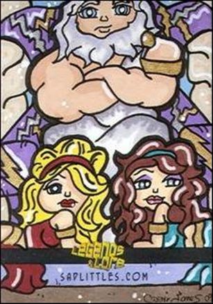 Legends & Lore (Sketch Card Subset) card CJ Cassie James 1/30