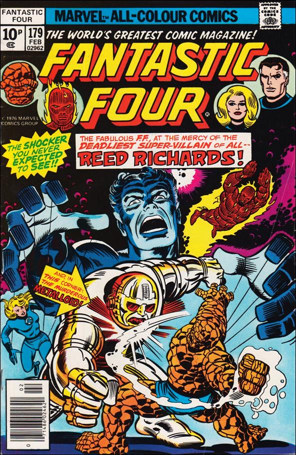 Fantastic Four (1961) issue 179-B UK Price Cover