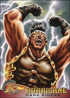 1996 Fleer X-Men Wal-Mart (Base Set) card 46 Hurricane