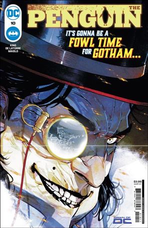 Penguin issue 10 Carmine Di Giandomenico Cover