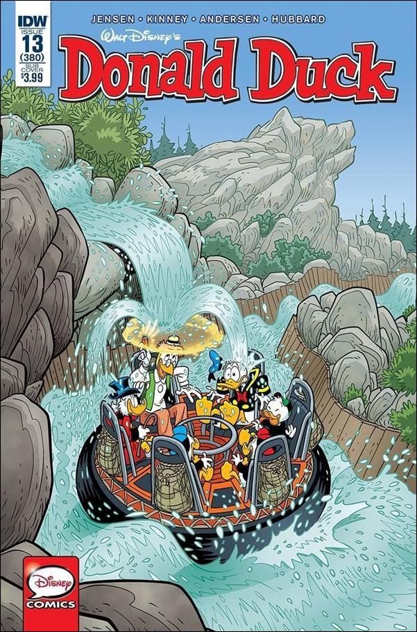 Donald Duck issue 13-B Silvio Camboni Subscription Cover