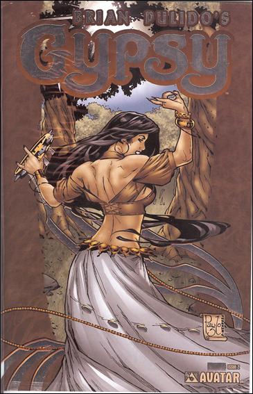Brian Pulido's Gypsy issue 2-F Platinum Foil Cover