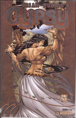 Brian Pulido's Gypsy issue 2-F Platinum Foil Cover