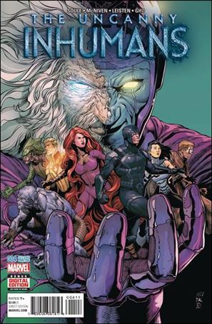 Uncanny Inhumans issue 4-C Steve McNiven Cover (2nd Printing)