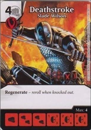 DC Comics Dice Masters Justice League  card 7 Deathstroke: Slade Wilson
