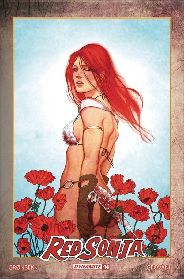Red Sonja (2023) issue 14-F Jenny Frison Modern Icon 1:10 Cardstock Cover