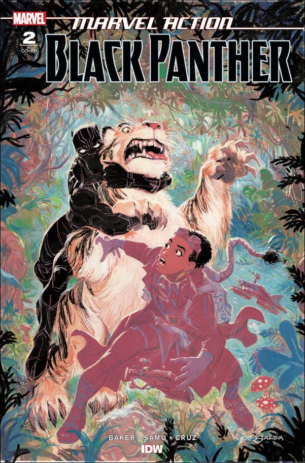 Marvel Action: Black Panther issue 2-B Kyle Baker 1:10 Cover