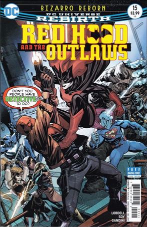 Red Hood and the Outlaws (2016) issue 15 Mike McKone Cover