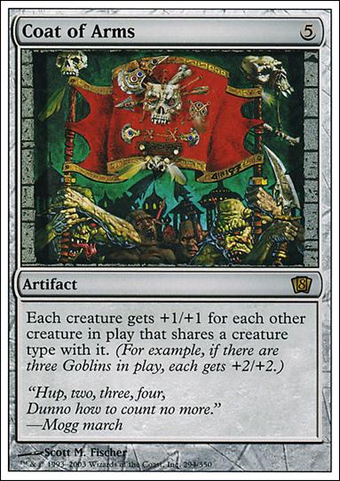 Magic the Gathering: 8th Edition (Base Set) card 294 Coat of Arms