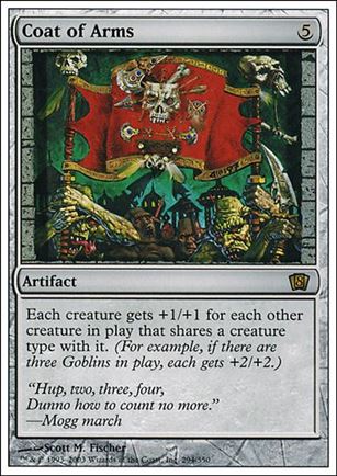 Magic the Gathering: 8th Edition (Base Set) card 294 Coat of Arms