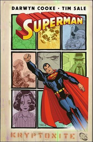Superman: Kryptonite issue 1 Dust Jacket